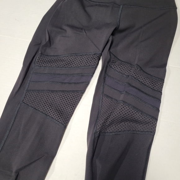 Lululemon Wunder Under Mix & Mesh Black Luxtreme Leggings Size 4 - Picture 5 of 8